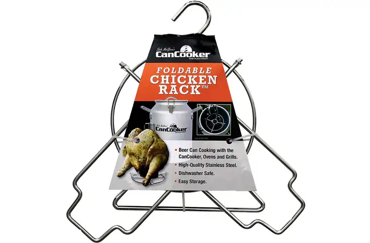 CanCooker Foldable Chicken Rack